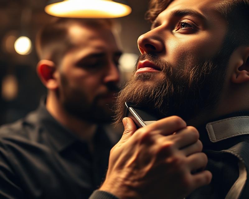 Barbearia — atendimento profissional de barba e corte